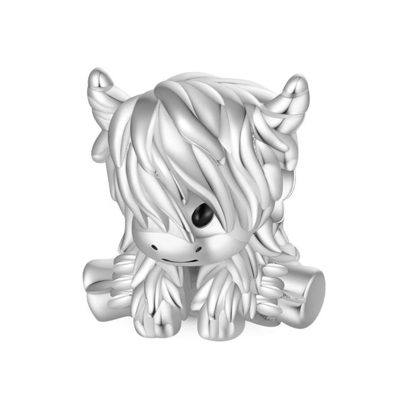 Sitting Calf Charm