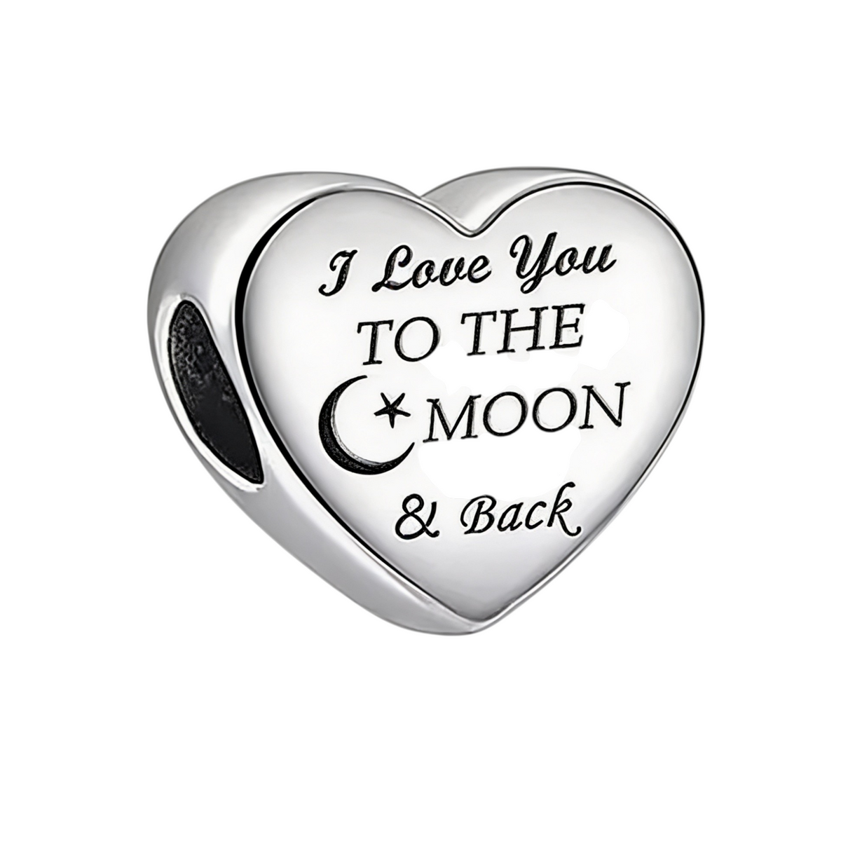 I Love You to the Moon and Back Charm