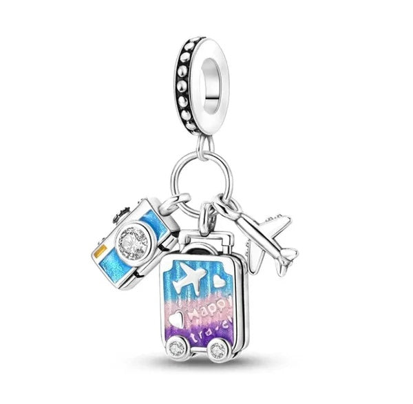 Look This Colorful World Charm