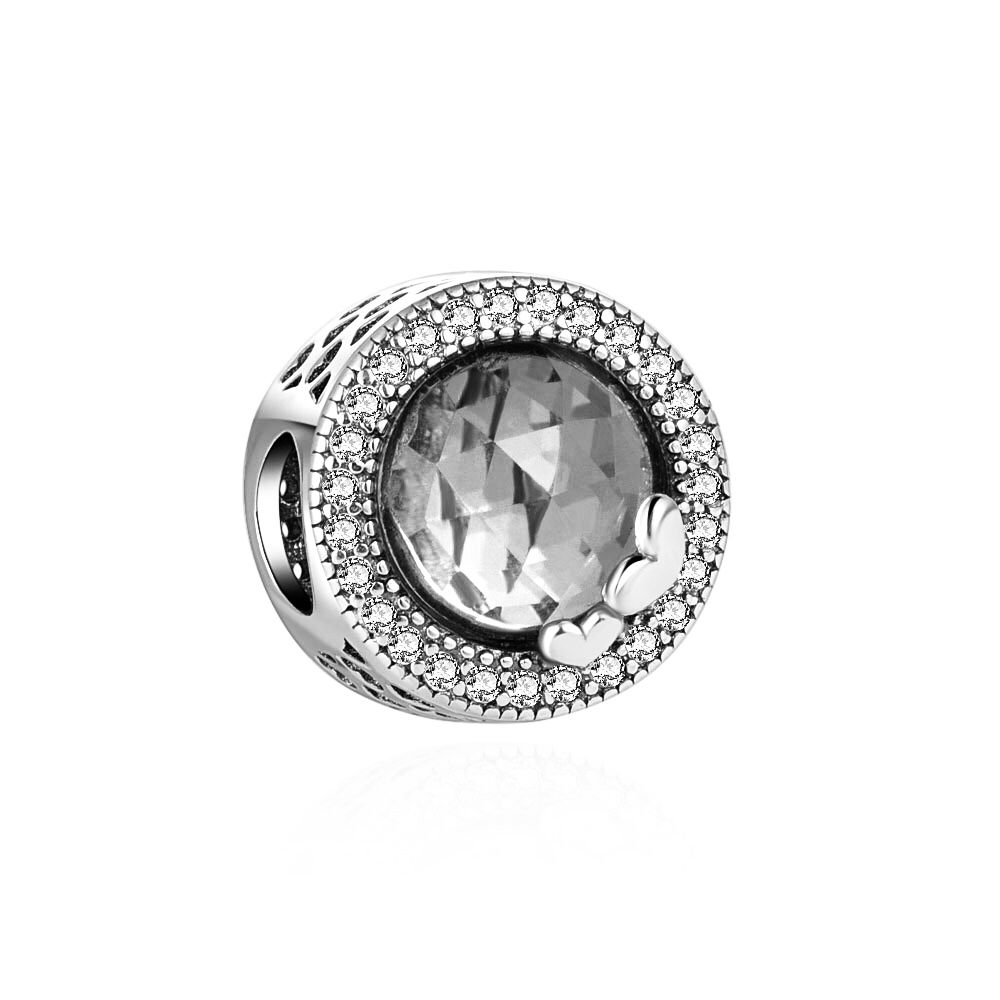 Full of Diamond Hearts Charm