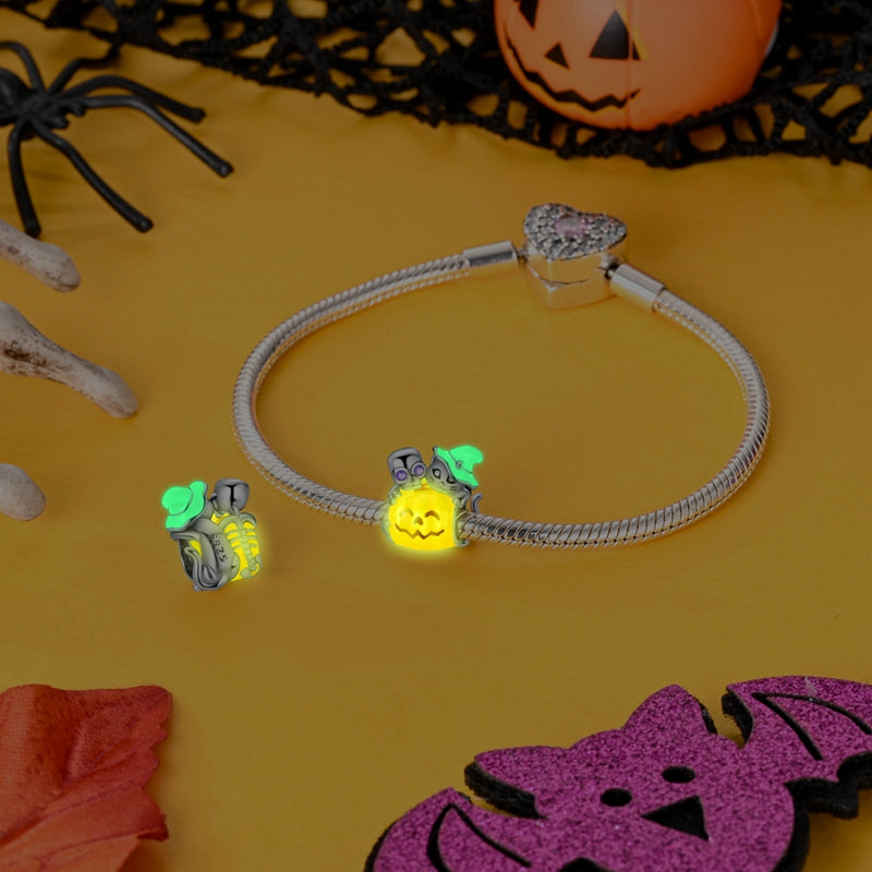 Luminous Pumpkin Charm