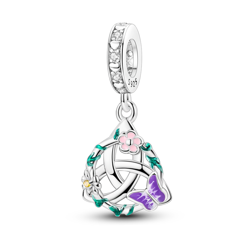Spring Celtic Knot Charm