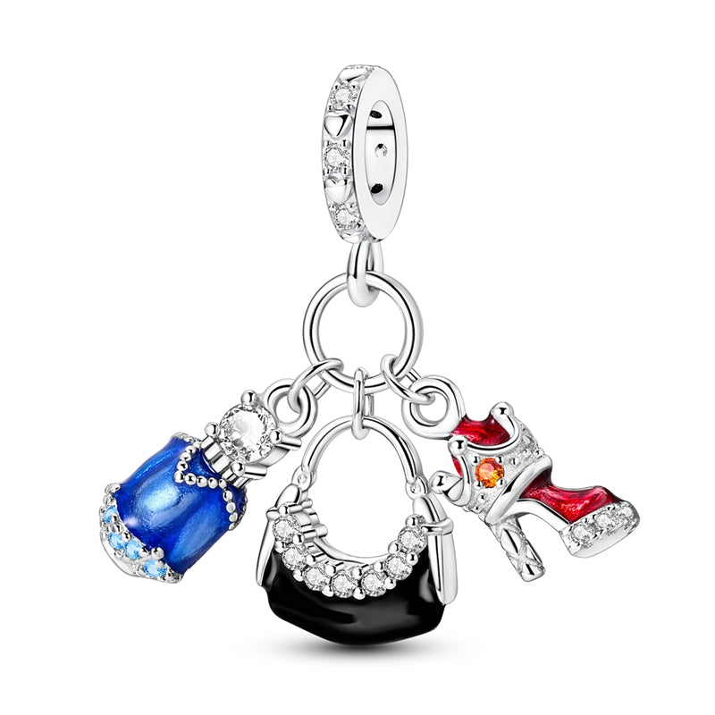 Perfume Bag High Heels Charm
