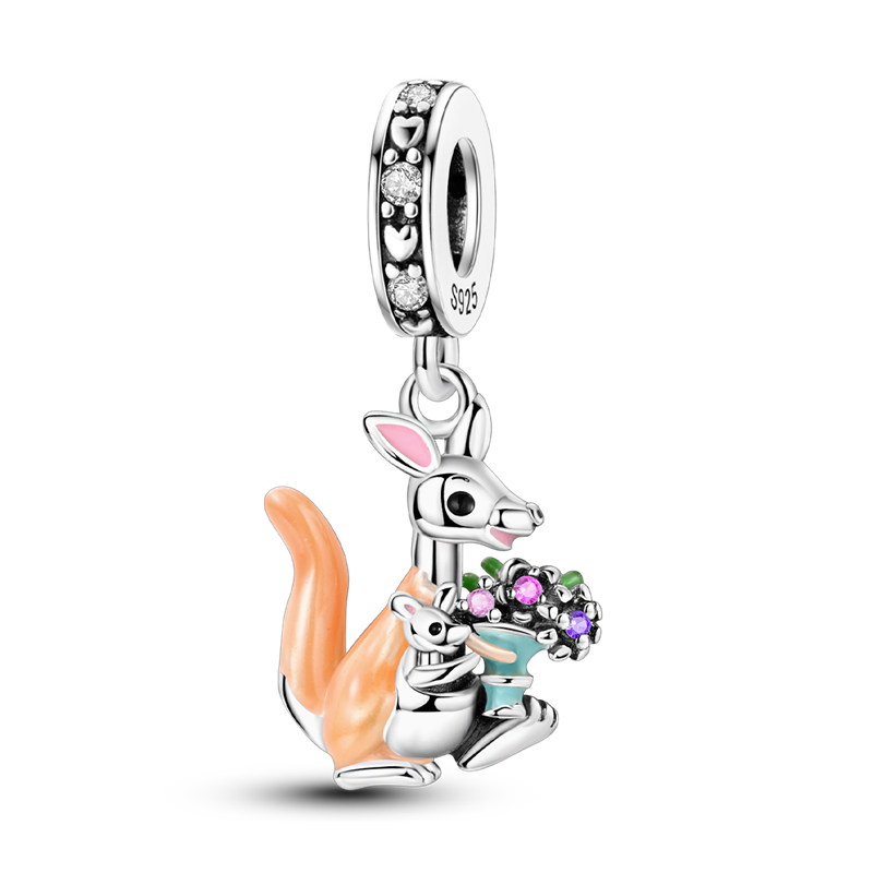 Mother's Day Parent-Child Kangaroo Charm