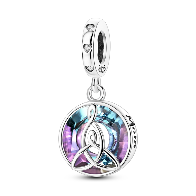 Mother's Day Mother and Daughter Angel Ring Charm