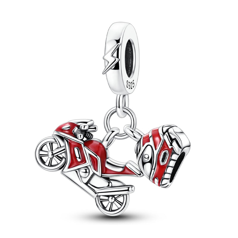 Motorcycle Helmet Charm