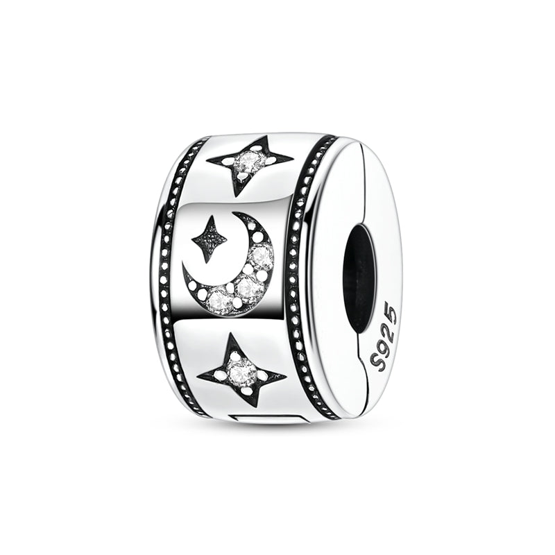 Dewdrop Star and Moon Fixing Clip