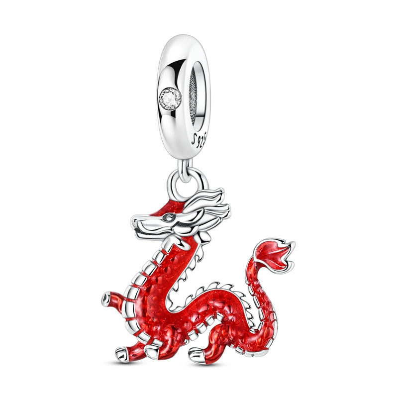 Red Dragon Charm