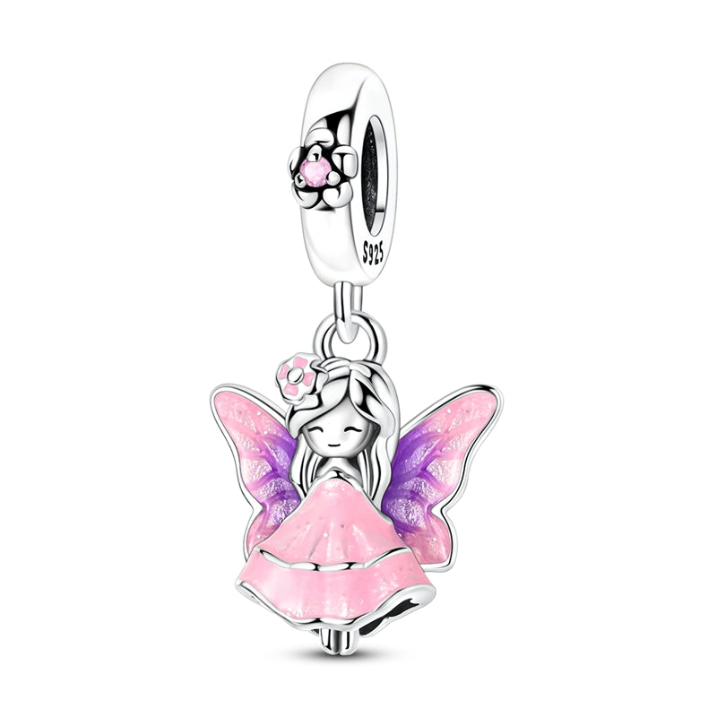 Spring Butterfly Fairy Charm