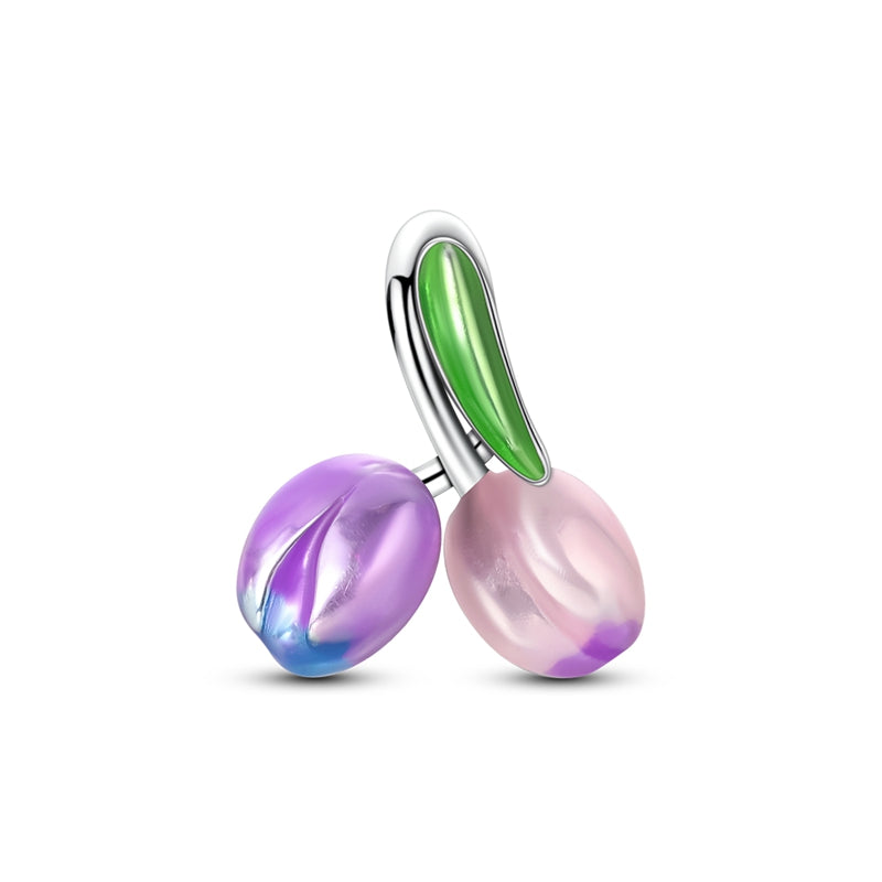 Glazed Tulip String Charm