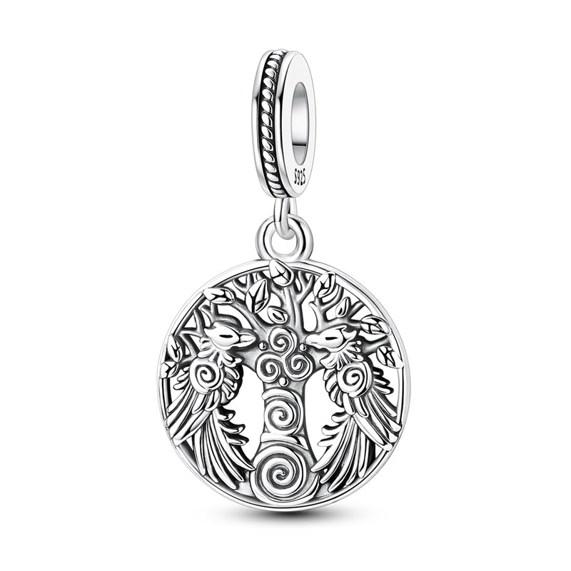 Norse Viking Rune Tree of Life Charm