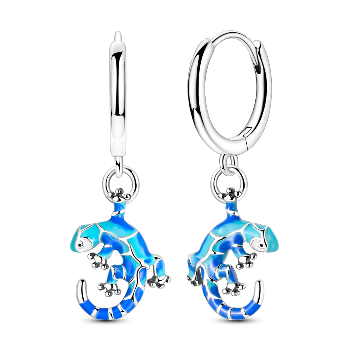Glazed Gecko Earrings