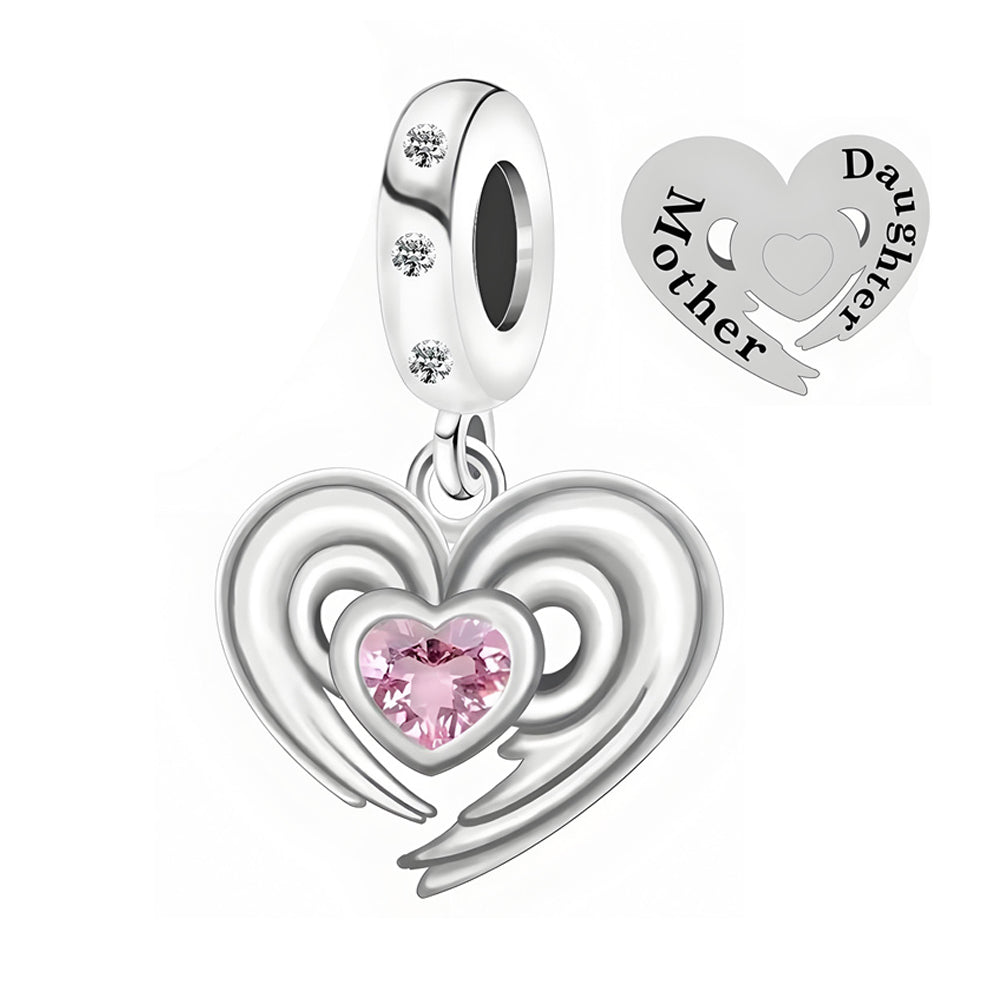 Mom and Daughter Charm