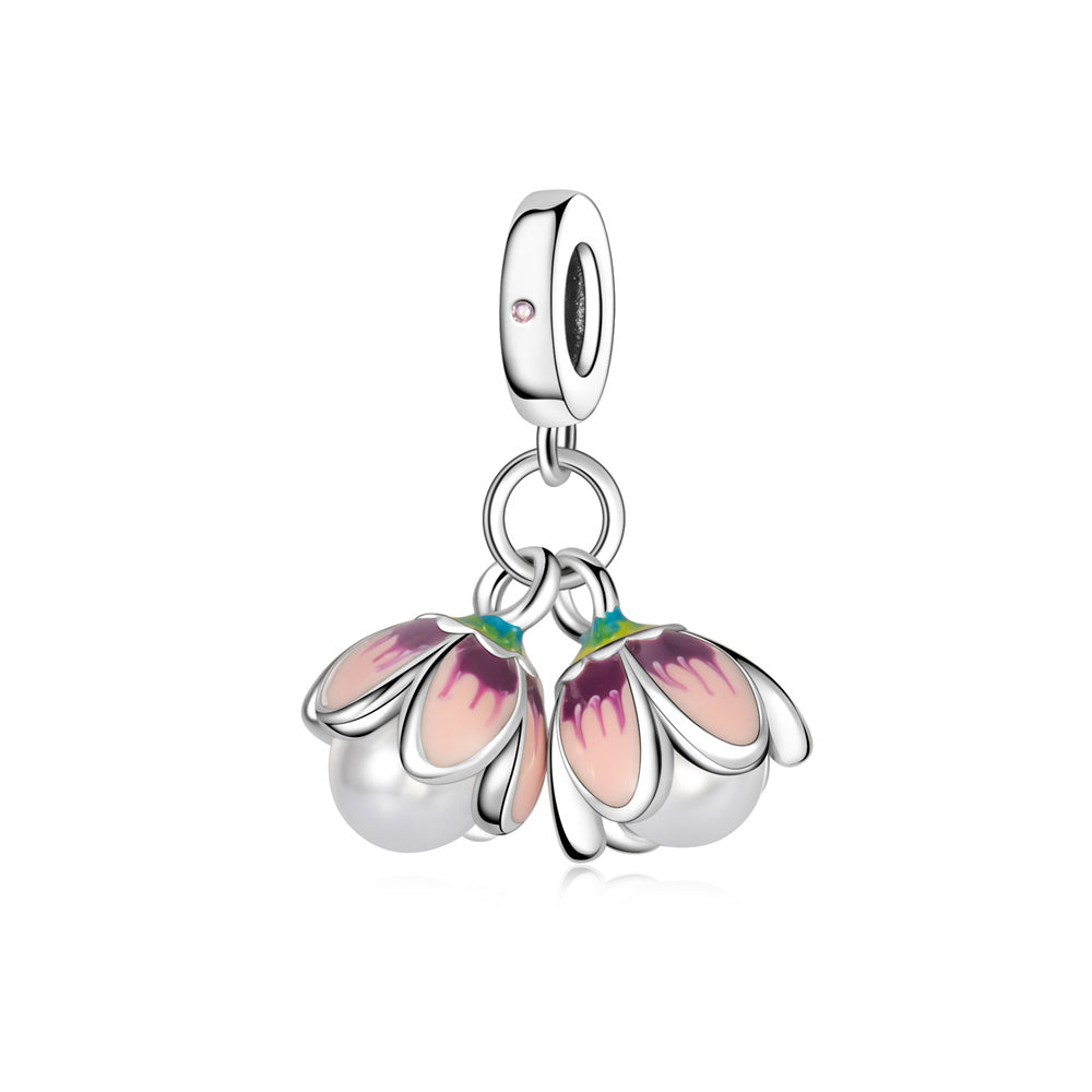 Twin Lily of the Valley 2-in-1 Charm