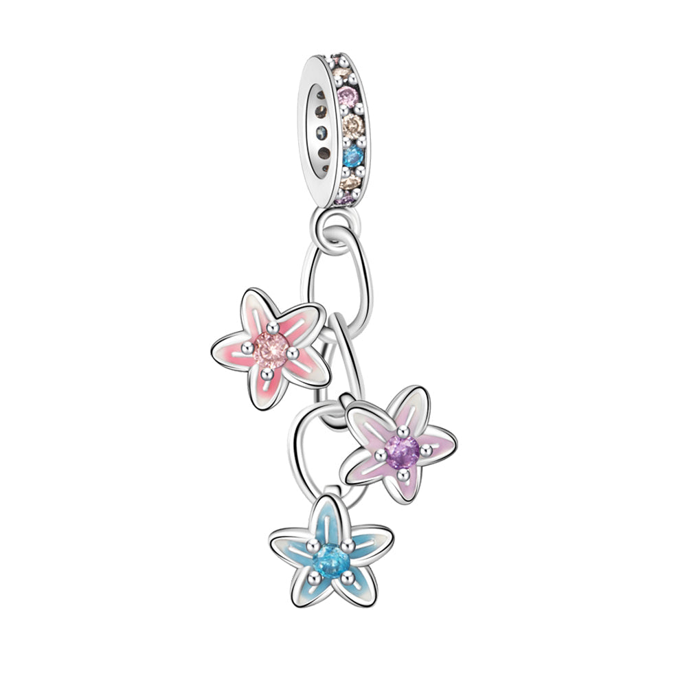 Colorful Flower Charm