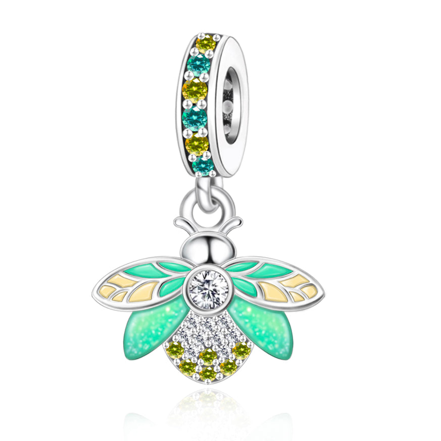 Sparkling Firefly Charm