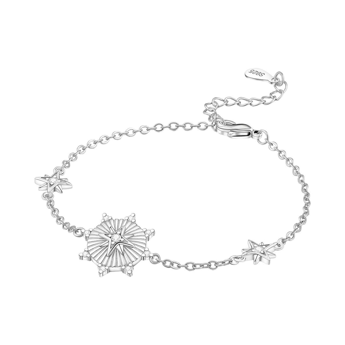 Wheel Octagonal Star Bracelet