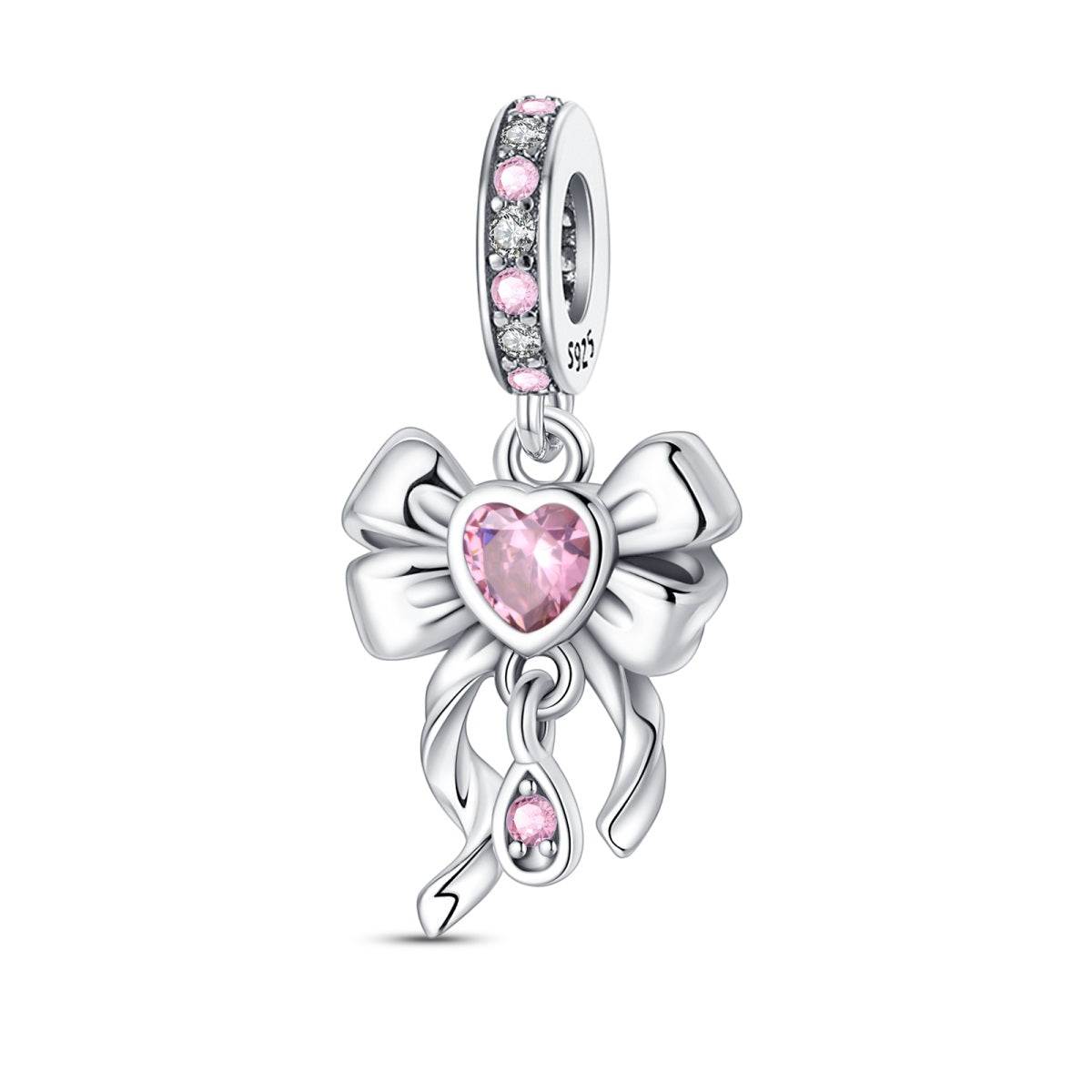 Barbie Pink Sweet Bow Charm