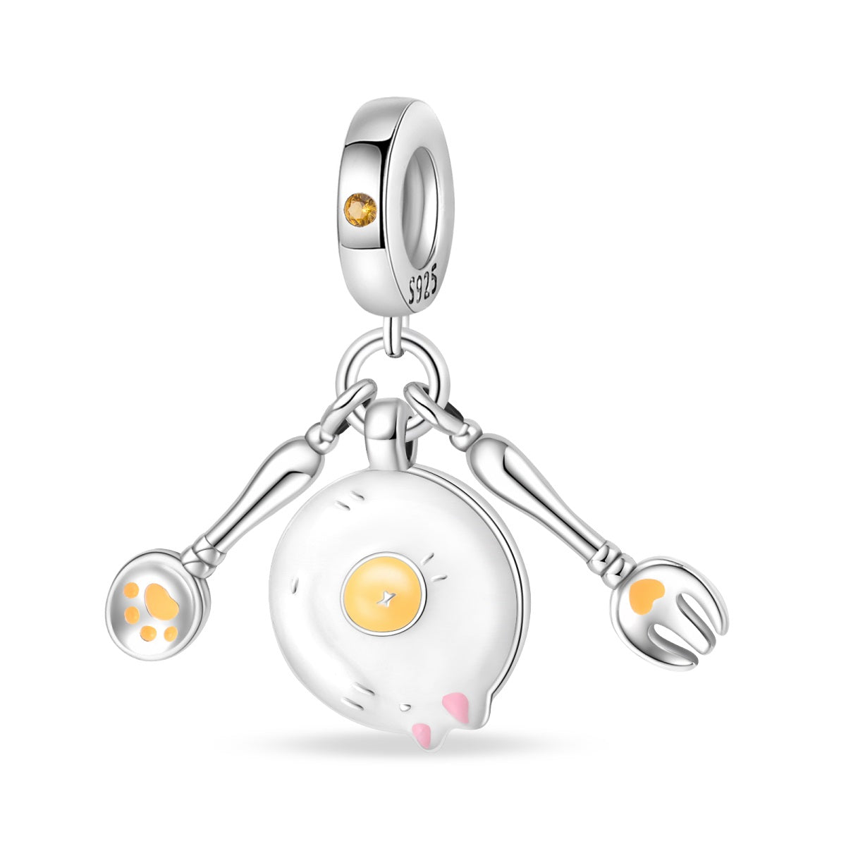 Afternoon Tea Cat Food 3-Piece Charm Set