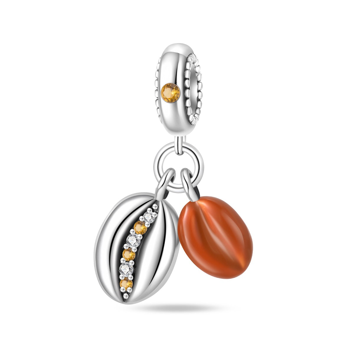 Afternoon Tea Coffee Bean Charm