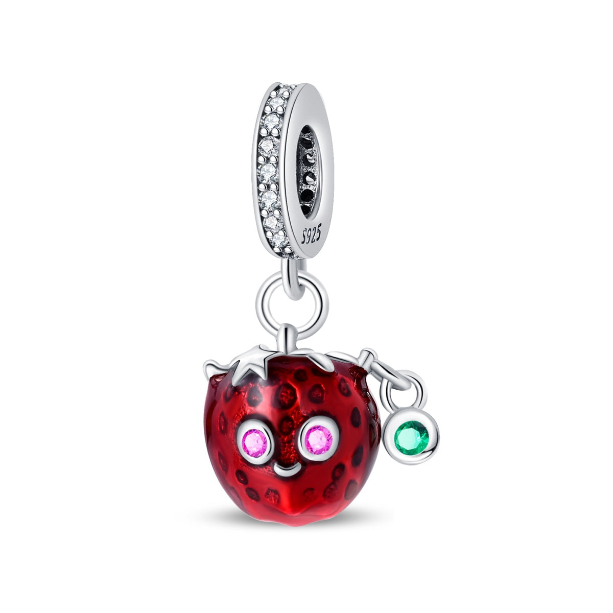 Afternoon Tea Strawberry Elf Charm