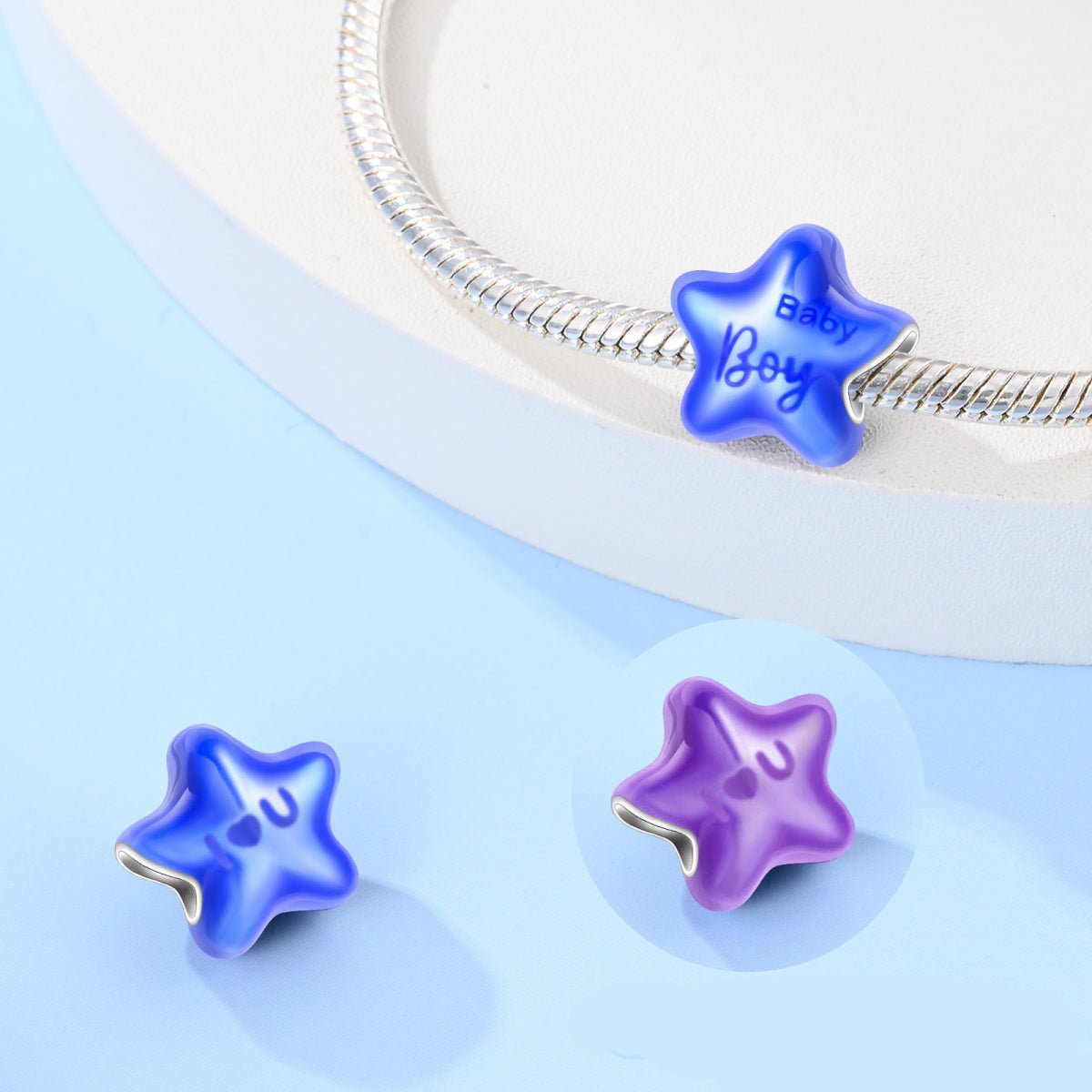 Surprise Baby Boy Charm