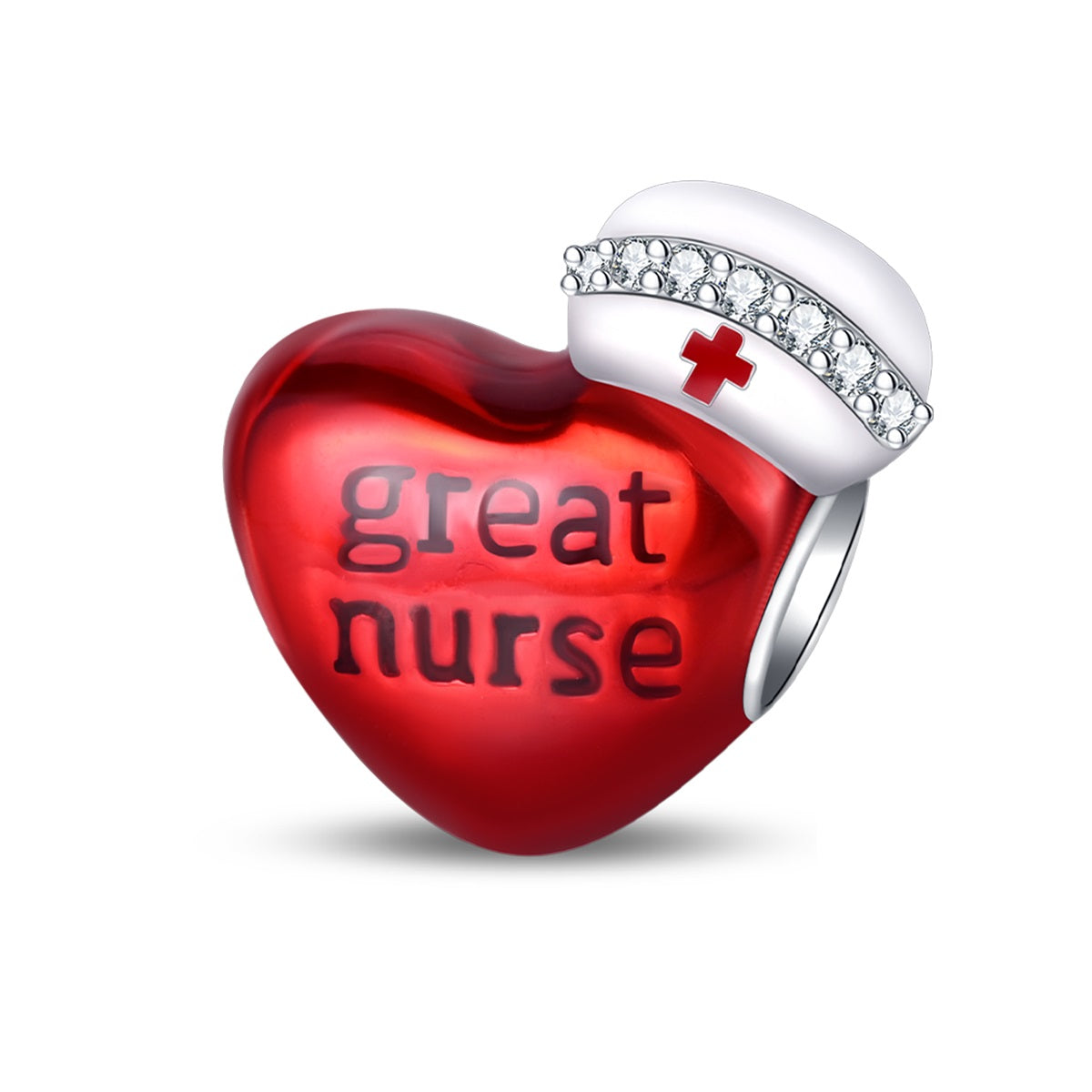 Heart-Shaped Medical Charm