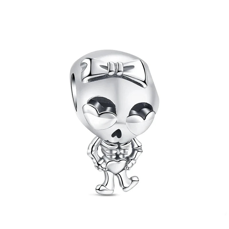 Halloween Love Skeleton Charm