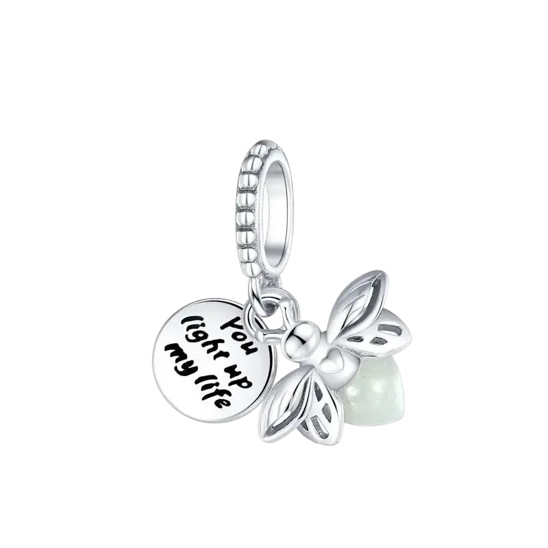 Luminous Firefly Charm
