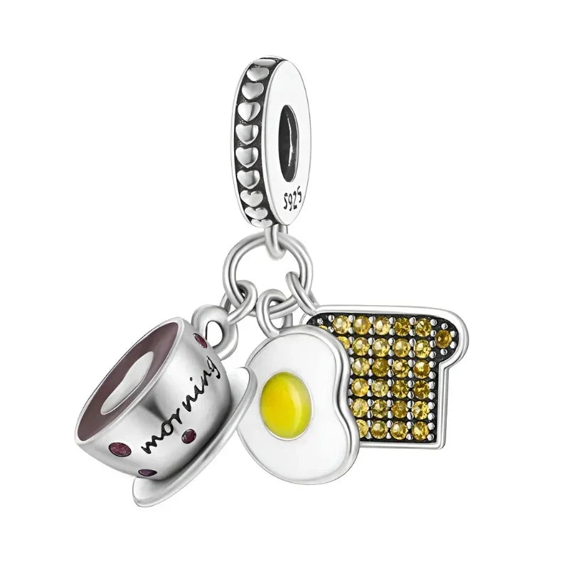 Morning Breakfast Charm