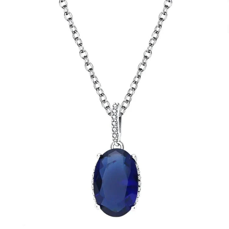 Sapphire Blue Necklace