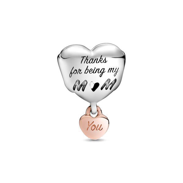 Thank You for Being My Mom Charm