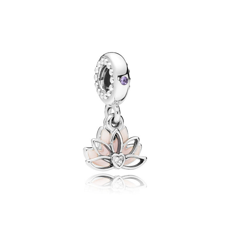 Pink Lotus Charm