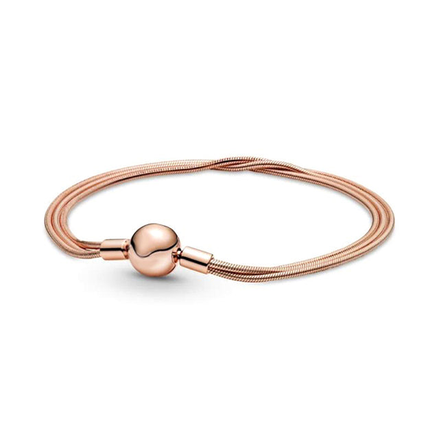 Rose Multi-Line Bracelet