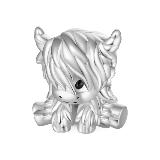 Sitting Calf Charm
