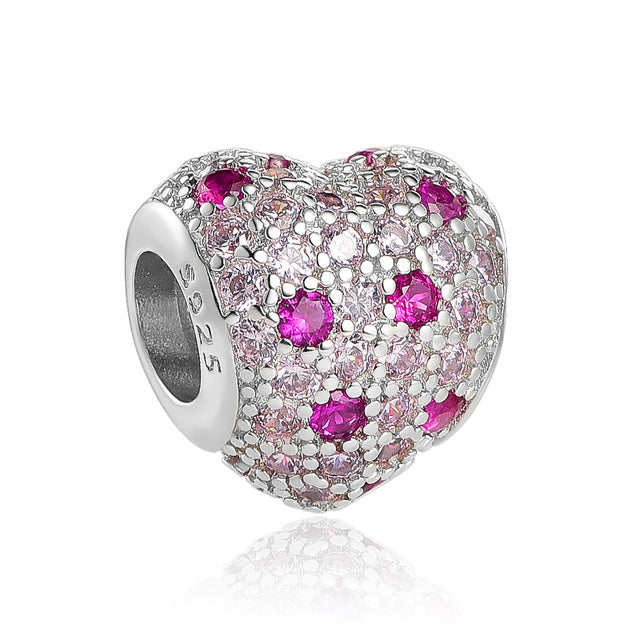 Pink Baby's Breath Charm