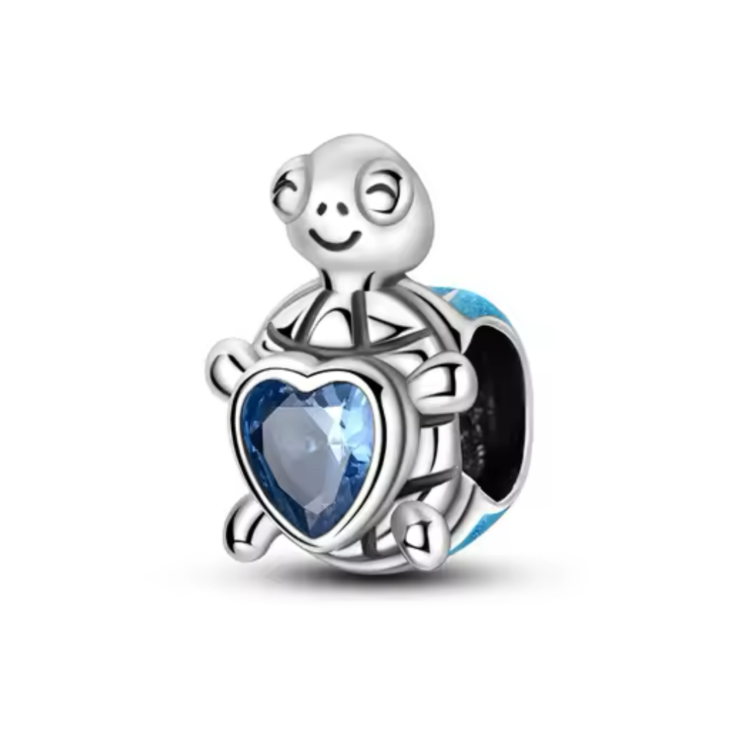 Smiling Turtle Charm