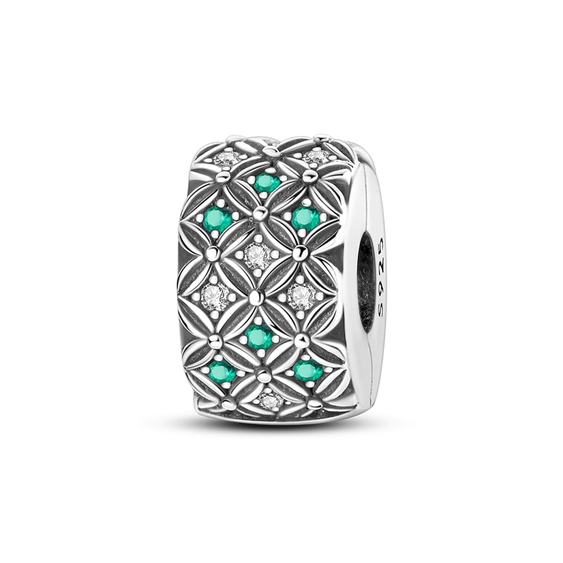 Shiny Four-Leaf Clover Clip
