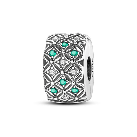 Shiny Four-Leaf Clover Clip