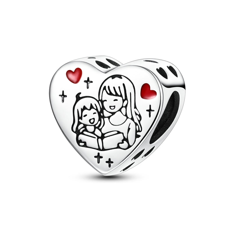 Mother's Day Parent-Child Reading Charm