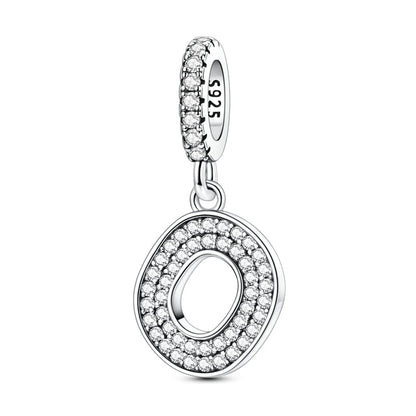 Sparkling Letter Charm