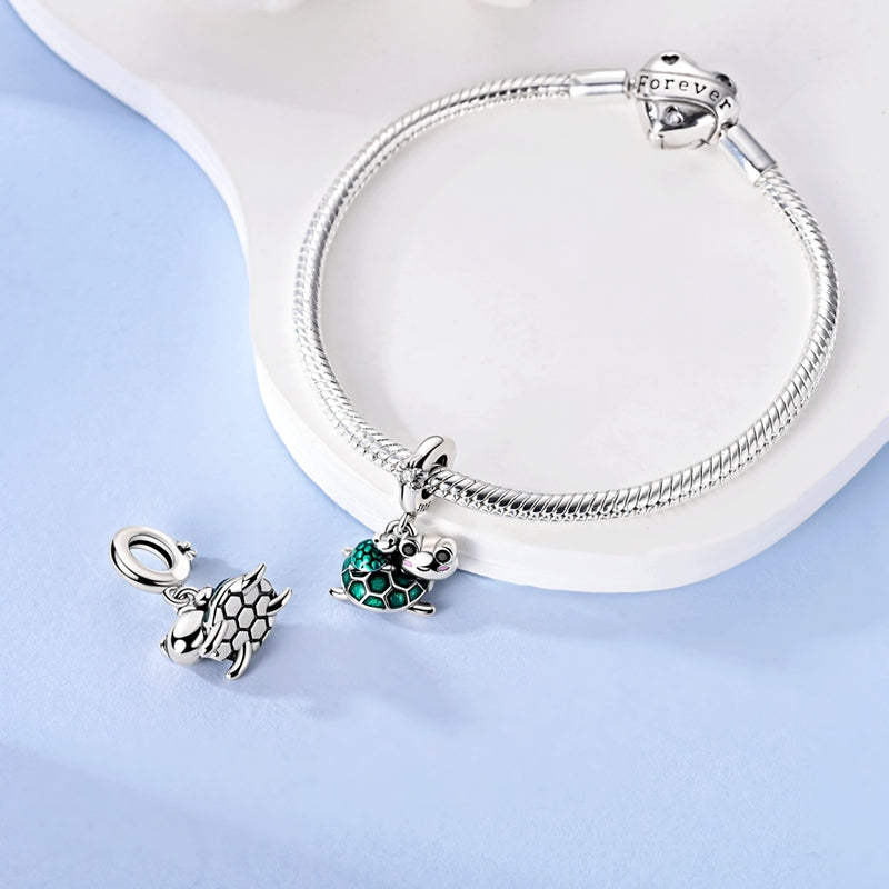 Turtle Parent-Child Charm