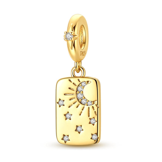 Starry Moon Charm