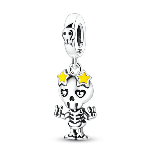 Halloween Skull Charm