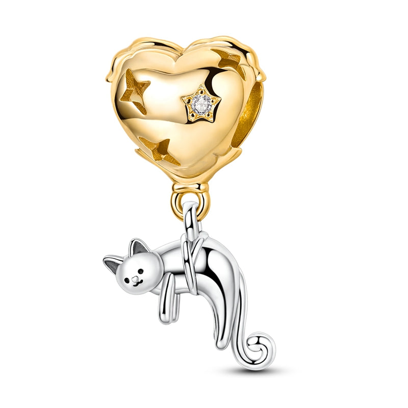 Balloon Cat Charm