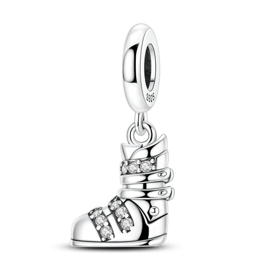 Winter Ski Boot Charm