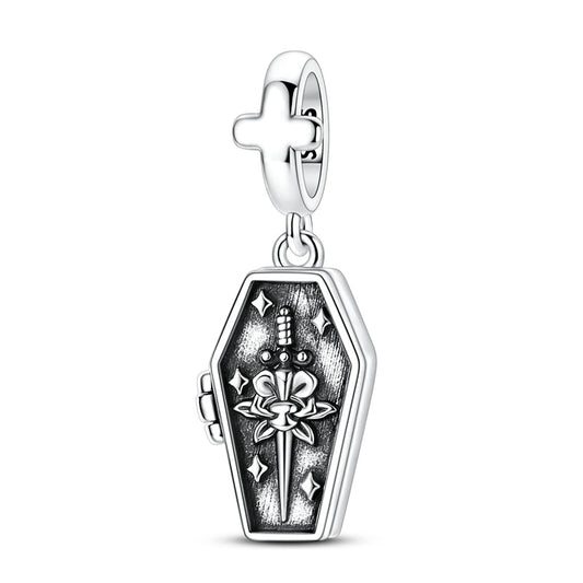 Openable Luminous Coffin Charm