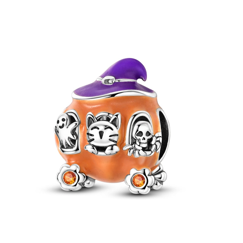 Luminous Pumpkin Car Charm