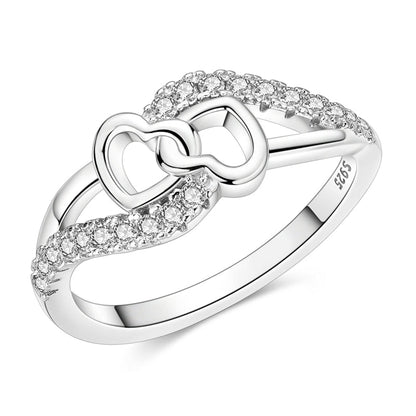 Valentine's Day Heart-Shaped Wrap Ring