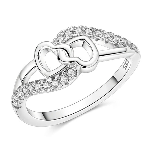Valentine's Day Heart-Shaped Wrap Ring
